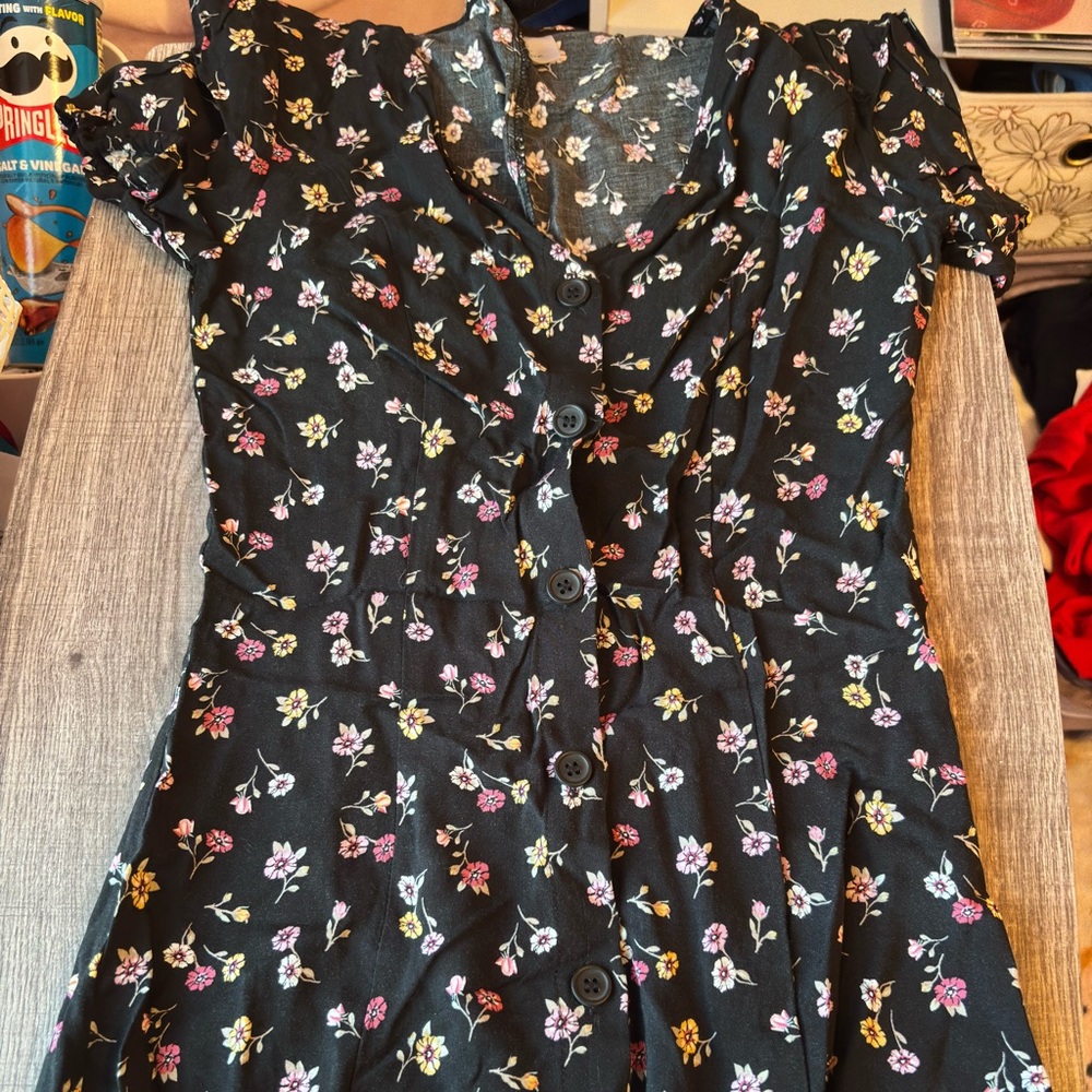 H&M Divided Floral Dress